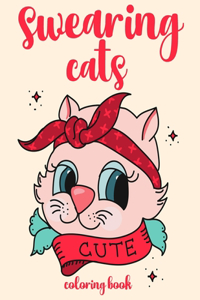 Swearing Cat Coloring Book