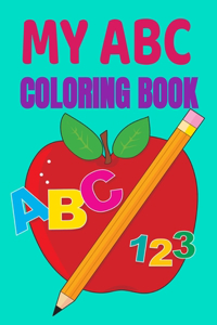my abc coloring book