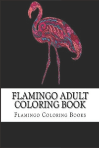 Flamingo Adult Coloring Book