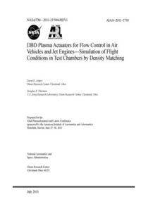 DBD Plasma Actuators for Flow Control in Air Vehicles and Jet Engines - Simulation of Flight Conditions in Test Chambers by Density Matching