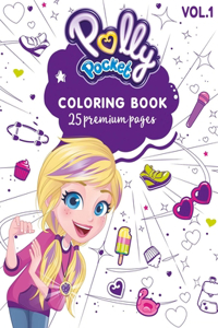 Polly Pocket Coloring Book Vol1: Great Coloring Book for Kids and Fans - 25 High Quality Images.