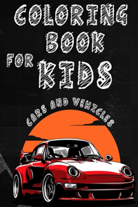 Coloring Book for kids Cars And Vehicles