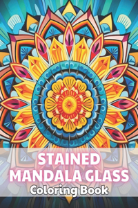 Stained Mandala Glass Coloring Book