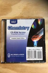 Holt Chemistry: Student Edition CD-ROM for Macintosh and Windows 2004