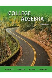 Combo: College Algebra with Mathzone Access Card