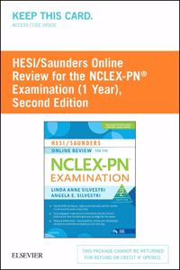 Hesi/Saunders Online Review for the Nclex-PN Examination (1 Year) (Access Card)