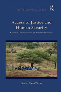 Access to Justice and Human Security