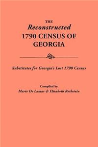 Reconstructed 1790 Census of Georgia