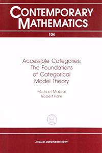 Accessible Categories: The Foundations Of Categorical Model Theory