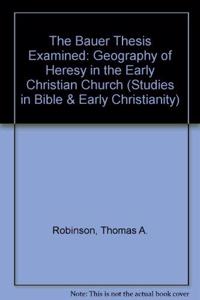 The Bauer Thesis Examined