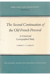 Second Continuation of the Old French 'Perceval'