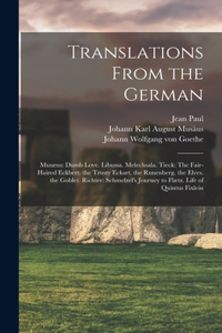Translations From the German