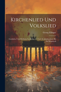 Kirchenlied Und Volkslied