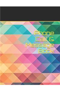 Phone Call & Message Book