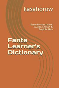 Fante Learner's Dictionary