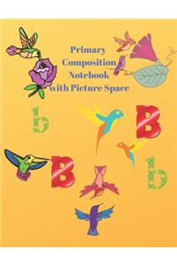 Primary Composition Notebook with Picture Space