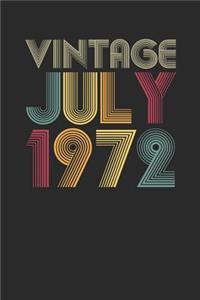 Vintage July 1972