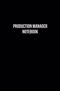 Production Manager Notebook - Production Manager Diary - Production Manager Journal - Gift for Production Manager