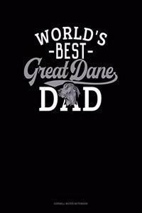 World's Best Great Dane Dad: Cornell Notes Notebook