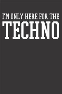 Techno Rave Music Festival Notebook Journal