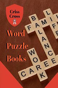 Criss Cross Word Puzzle Books