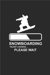 Snowboarding Talent Loading Please Wait