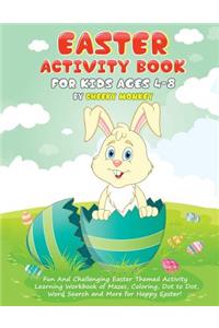 Easter Activity Book for Kids Ages 4-8