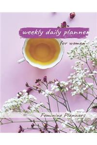 Weekly Daily Planner for Women