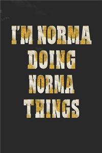 I'm Norma Doing Norma Things