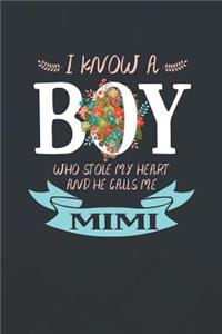 I Know a Boy Who Stole My Heart and He Calls Me Mimi