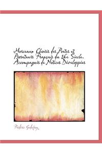 Morceaux Choisis Des Poetes Et Prosateurs Francais Du 16e Siecle. Accompagnes de Notices Developpees