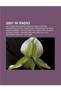 2001 in Radio
