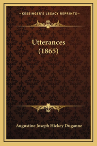 Utterances (1865)