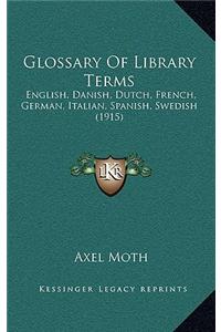 Glossary of Library Terms