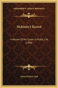 McKinley's Record