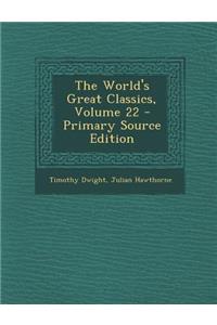 The World's Great Classics, Volume 22
