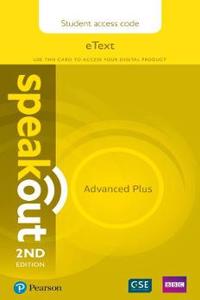 Speakout Advanced Plus 2nd Edition eText Access Card