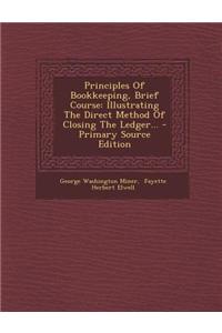Principles of Bookkeeping, Brief Course