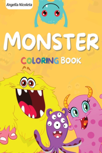 Monster Coloring Book