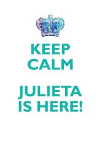 KEEP CALM, JULIETA IS HERE AFFIRMATIONS WORKBOOK Positive Affirmations Workbook Includes
