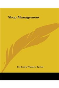 Shop Management