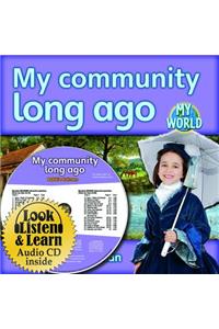 My Community Long Ago - CD + Hc Book - Package