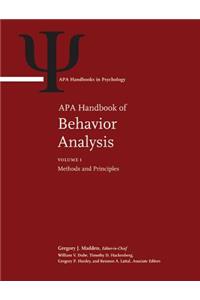 APA Handbook of Behavior Analysis