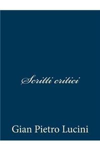 Scritti critici