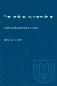 Sémantique Synchronique
