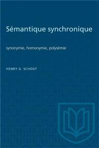 S�mantique synchronique