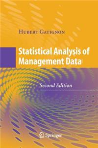 Statistical Analysis of Management Data