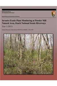 Invasive Exotic Plant Monitoring at Powder Mill Natural Area, Ozark National Scenic Riverways Year 1 (2011)