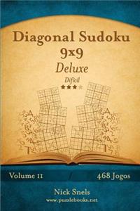 Diagonal Sudoku 9x9 Deluxe - Difícil - Volume 11 - 468 Jogos