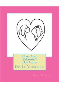 Lhasa Apso Valentine's Day Cards